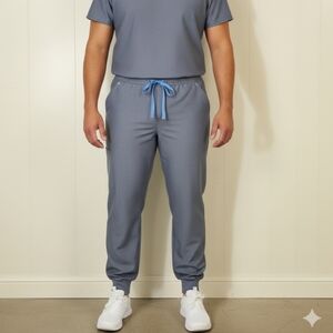 Figs Men's Gray Scrub Pants